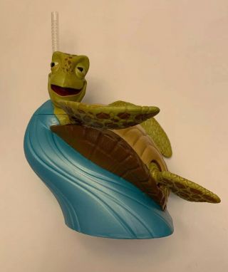 Disney World Crush Surfer Turtle Sipper Straw Cup Mug Finding Nemo -