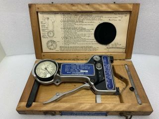 Vintage Cable Tensiometer W/box & Instr.  1 - C8 Wac Engineering Co 10 - 200lbs