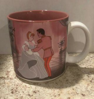 Walt Disney Classic Cinderella Mug 12 Oz Coffee Tea Cup Retired Prince Castle