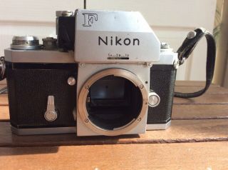 Nikon F Vintage Camera Body Only.  Fully Functional When Last.