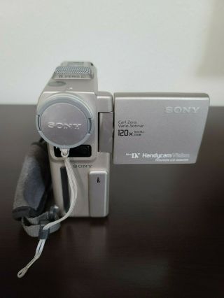 Sony Dcr - Pc1 Vintage Mini Dv Handycam With Case And