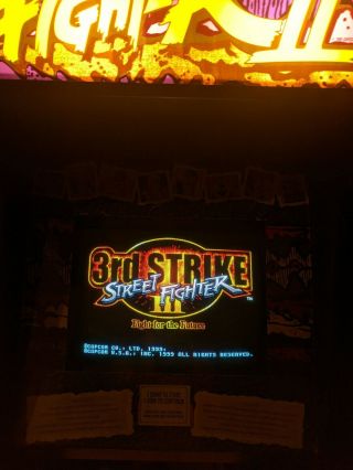 Capcom CPS3 Board with Street Fighter III 3rd Strike - BIOS & SH2 MODS 3