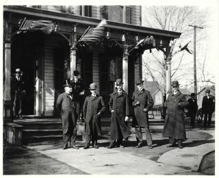 President William Mckinley 1896 Photograph Canton Ohio Front Porch Campaign