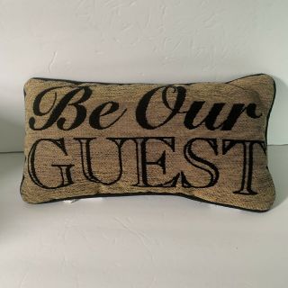 Disney Parks Beauty And The Beast Be Our Guest Tale As Old As Time Throw Pillow
