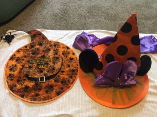 Disney Parks Mickey Halloween Party Hat 2010 Or Minnie 2018 Witch Hat You Choose