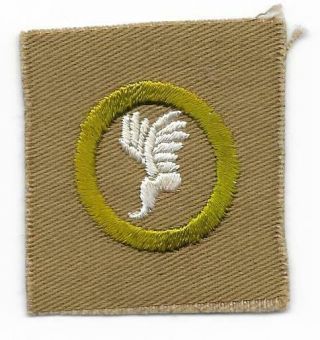 1920 - 1933 At2 Athletics Square Merit Badge Type A Boy Scouts Of America Bsa