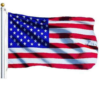 G128 - 3x5 Polyester Us Flag Usa America Stars Stripes United States Brass Gromm