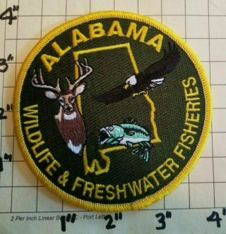 Alabama Wildlife & Freshwater Fisheries Patch