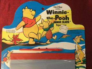 Vintage Disney Winnie The Pooh Magic Slate 1965 Old Stock