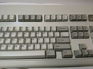 Vintage IBM Model M Mechanical Keyboard 52G9700 Buckling Spring 16 - JAN - 94 3