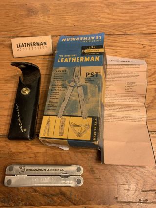 90’s Leatherman Pocket Survival Tool (pst) Vintage Made In The Usa