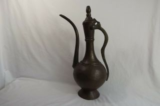 Antique Indian Asian Copper Brass Water Jug