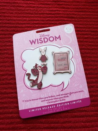 Disney Wisdom Winnie The Pooh Pin Set Limited Release