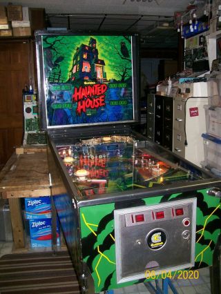 1980 Gottlieb Haunted House Pinball Machine