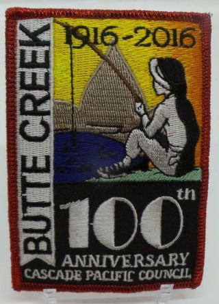 Bsa Cascade Pacific Council 100th Anniversary 1916 - 2016 Butte Creek Patch