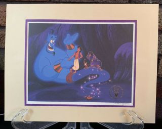 ALADDIN Exclusive Commemorative Lithograph,  1993 A WALT DISNEY CLASSIC,  Numbered 2