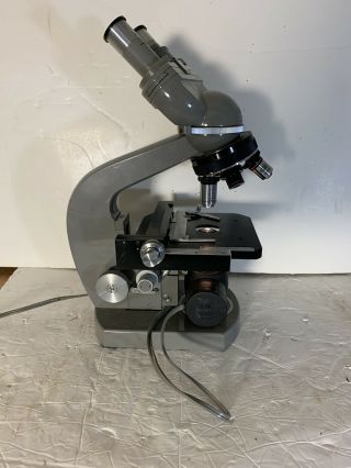 Vintage Olympus Tokyo Japan Binocular Microscope