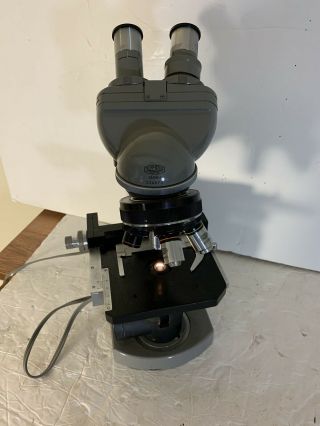 Vintage Olympus Tokyo Japan Binocular Microscope 2