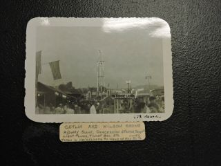 Circus Photo,  Cetlin & Wilson Shows,  Midway & Concession Stands,  Heidelberg,  Pa.