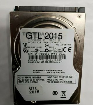 Golden Tee Live Arcade Replacement Hard Drive With 2015 Courses