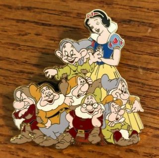 Disney Store Exclusive Snow White And The Seven Dwarfs 2008 Pin