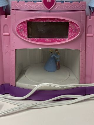 Disney Princess Cinderella Magical Alarm Clock Light Up Castle And 2