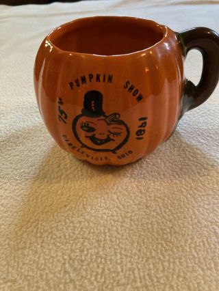 Circleville Pumpkin Show 75th 1981 Mug / Coffee Cup
