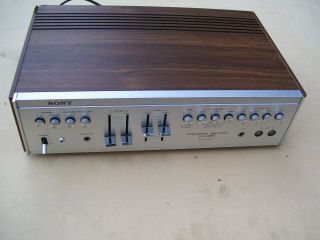 Sony Ta - 1055 Vintage Integrated Stereo Amplifier (solid State)