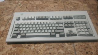 Vintage 1987 Ibm Model M 1391401 Keyboard With Chord