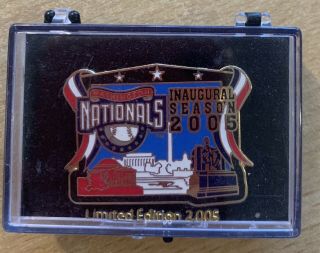 Washington Nationals 2005 Inaugural Season Limited Edition Pin