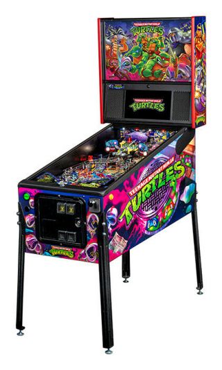 Nib Teenage Mutant Ninja Turtles Premium Pinball Machine Authorized Stern Dealer