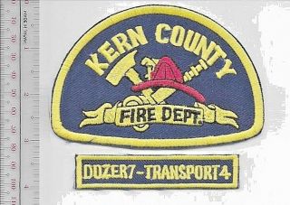 Dozer Operation Kern County Fire Department Kcfd Dozer 7 & Transport 4 Crew