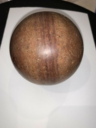 1 Skee Ball Ball Wood Composite Skeeballs Size 3 1/8 " Good Shape