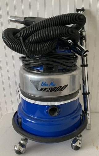 Blue Max Air 2000 Vintage Canister Shop Vacuum