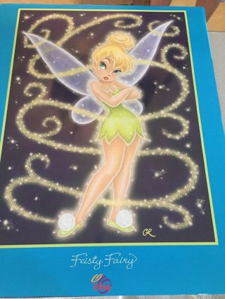 Disney Tinker Bell “feisty Fairy” Poster By Cody Reynolds