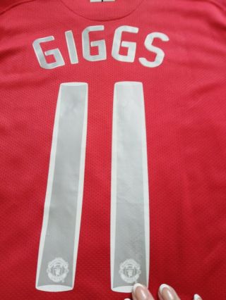 VINTAGE & MENS MANCHESTER UNITED FOOTBALL SHIRT TOP JERSEY GIGGS 3