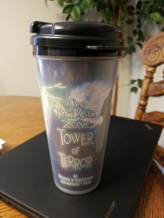 Disney Parks The Twilight Zone Tower Of Terror Mickey Mouse Whirley Mug Rare.