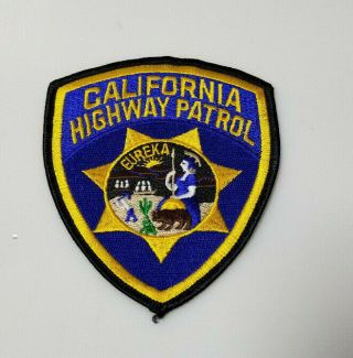 Police Security Patch California Highway Patrol Chp