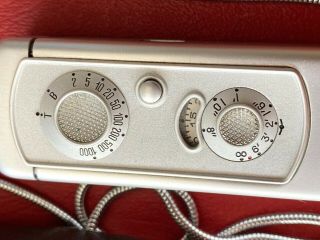 Vintage Minox Wetzlar III Subminiature Spy Film Camera W/ Leather Case 3