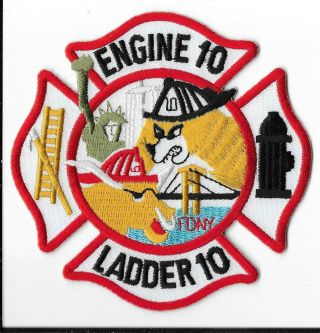 York Fire Department (fdny) Engine 10/ladder 10 Patch V1