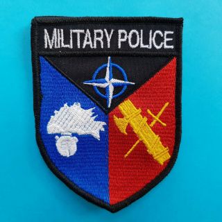 Italy Italian Military Police Mp Carabinieri Nato Kfor Kosovo Miss.  Badge Patch
