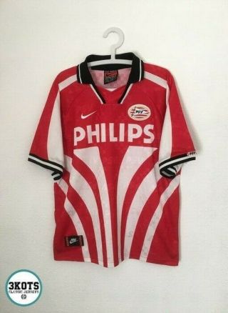 Psv Eindhoven 1996/97 Nike Home Football Shirt Xl Mens Vintage Soccer Jersey