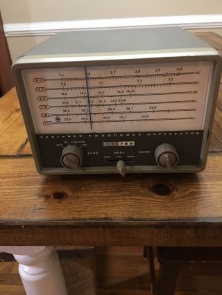 Vintage Eico 722 Variable Frequency Oscillator For Use With Ham Radio