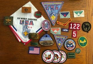 13th World Scout Jamboree,  Japan 1971,  Usa Contingent And More Items