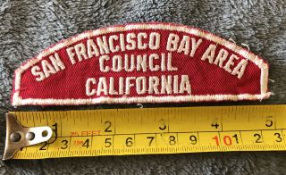 Boy Scout San Francisco Bay Area Council California Community Strip Rws Type 1
