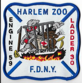 York Fire Department (fdny) Engine 59/ladder 30 Patch