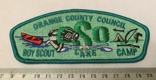 Orange County Council California Sa237 Csp Oso Lake Boy Scout Camp Bsa 100 Made
