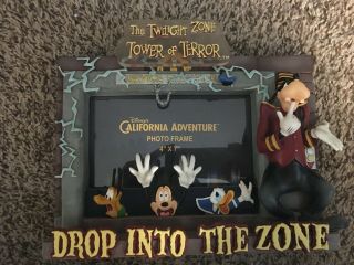 Disney Resin Twilight Zone Tower Of Terror Picture Frame