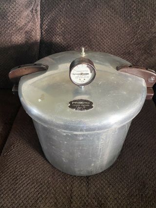 Vintage National Presto 21 Qt Canner Pressure Cooker Model 21 - B
