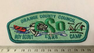 Orange County Council California Sa238 Csp Oso Lake Boy Scout Camp Bsa 100 Made